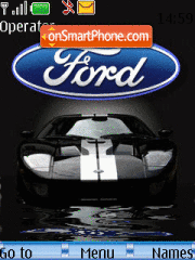 Ford auto es el tema de pantalla