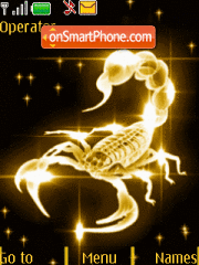 Scorpion tema screenshot