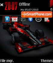 Capture d'écran Virgin Racing VR-1 thème