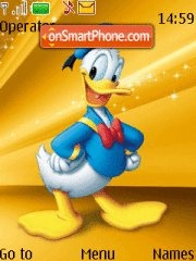Cute Duck with Tone es el tema de pantalla