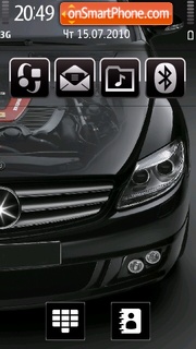 Mercedes Brabus theme screenshot