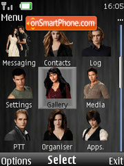 Capture d'écran Twilight Icons thème