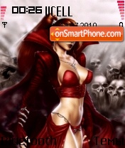 EvilGirl theme screenshot