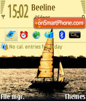 Boat theme screenshot