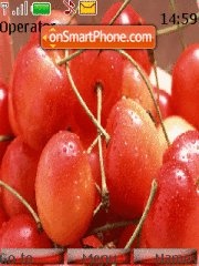 Capture d'écran Red berries thème