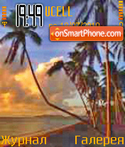 Wild Beach tema screenshot