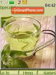 Green tea tema screenshot