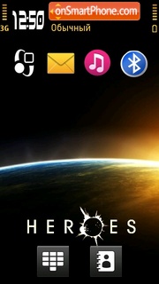Heroes 09 theme screenshot
