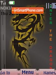 Dragon G SWF theme screenshot
