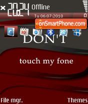 MyPhone 01 theme screenshot