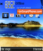 Nature 11 tema screenshot