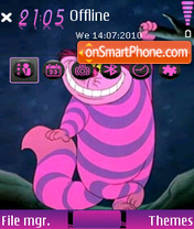 Cheshire tema screenshot