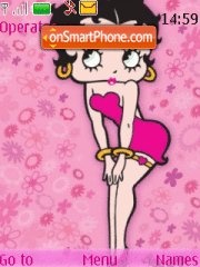 Betty Boop tema screenshot
