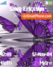 Butterflies theme screenshot