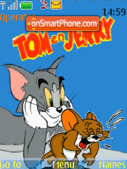 Скриншот темы Tom and Jerry