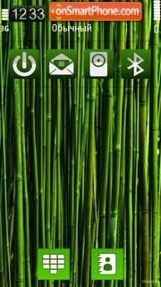 Bamboo es el tema de pantalla