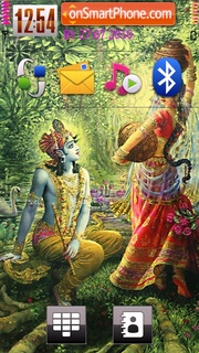 Krishna es el tema de pantalla