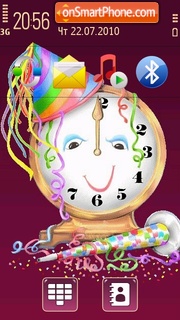 New Year 2012 tema screenshot