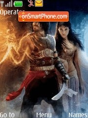 Prince of Persia theme screenshot