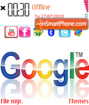 Google 05 theme screenshot