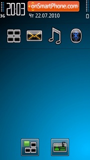 Blue Js theme screenshot