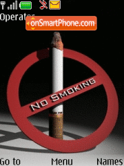 No smoking 02 es el tema de pantalla