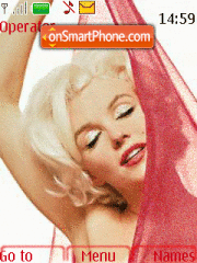  Marilyn Monroe theme screenshot