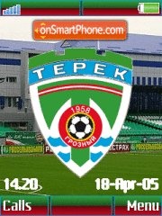 Capture d'écran FC Terek K850 thème
