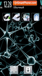 Capture d'écran Neurons custom thème