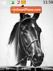 Black Horse tema screenshot