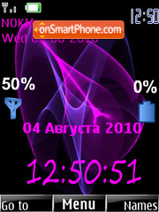 Скриншот темы Abstraktsiya
