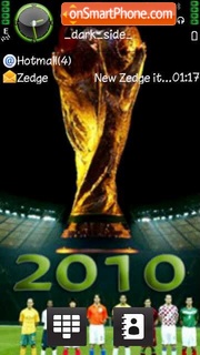 Capture d'écran World Cup thème