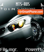Theme BMW tema screenshot