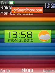 Spectrum Colors tema screenshot
