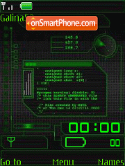 Transmision clock ind an tema screenshot