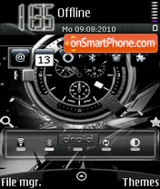 Android Clock theme screenshot