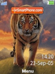 Tiger 30 theme screenshot