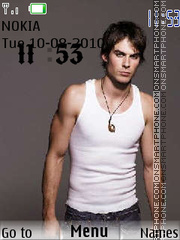 Ian Somerhalder Theme-Screenshot