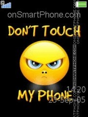 Don'T Touch 01 es el tema de pantalla