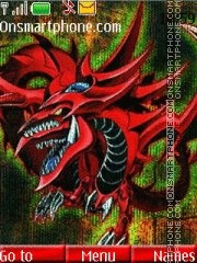 Red Sky Dragon Theme-Screenshot