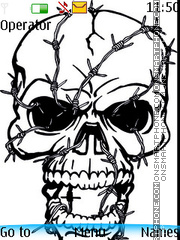 Skull theme screenshot