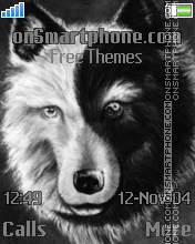 Mythical wolf theme screenshot