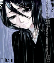 Rukia Kuchiki theme screenshot