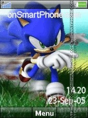 Capture d'écran Sonic 14 thème