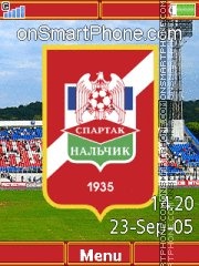 Capture d'écran PFC Spartak Nalchick Yari thème