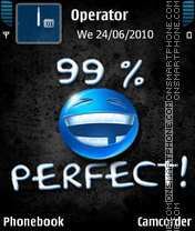 99% Perfect es el tema de pantalla