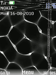 Black fluid tema screenshot