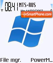 Capture d'écran White XP thème