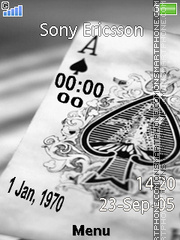 Ace Clock 01 es el tema de pantalla