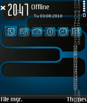 Bend 3.0 tema screenshot